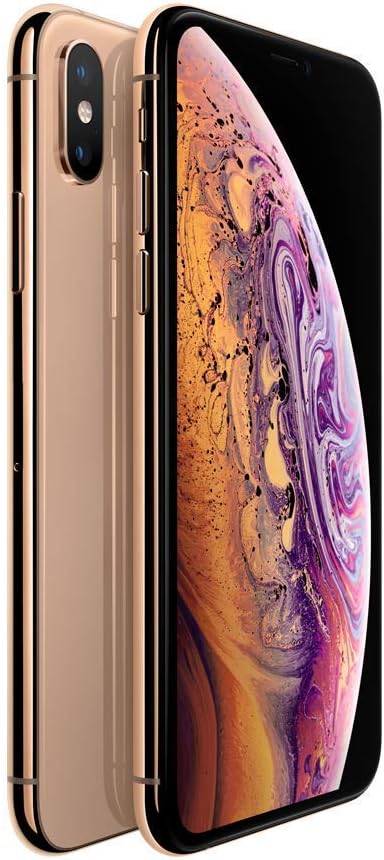 Apple iPhone XS (Gold, 32GB) – Super Retina OLED Display, Face ID, Dual Camera, Unlocked