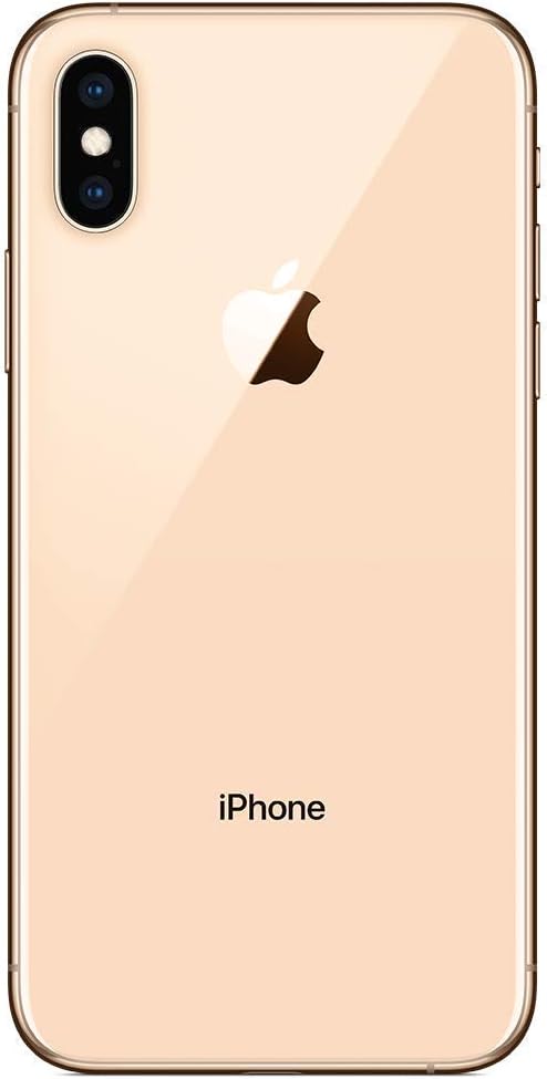Apple iPhone XS (Gold, 32GB) – Super Retina OLED Display, Face ID, Dual Camera, Unlocked