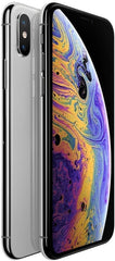 Apple iPhone XS, 32GB, Silver - Unlocked (Renewed)