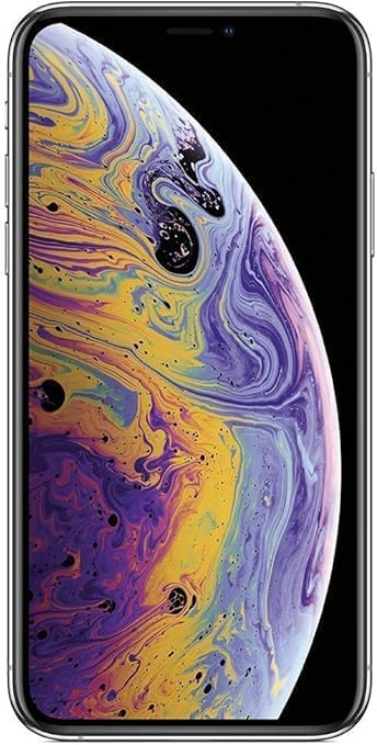 Apple iPhone XS, 32GB, Silver - Unlocked (Renewed)