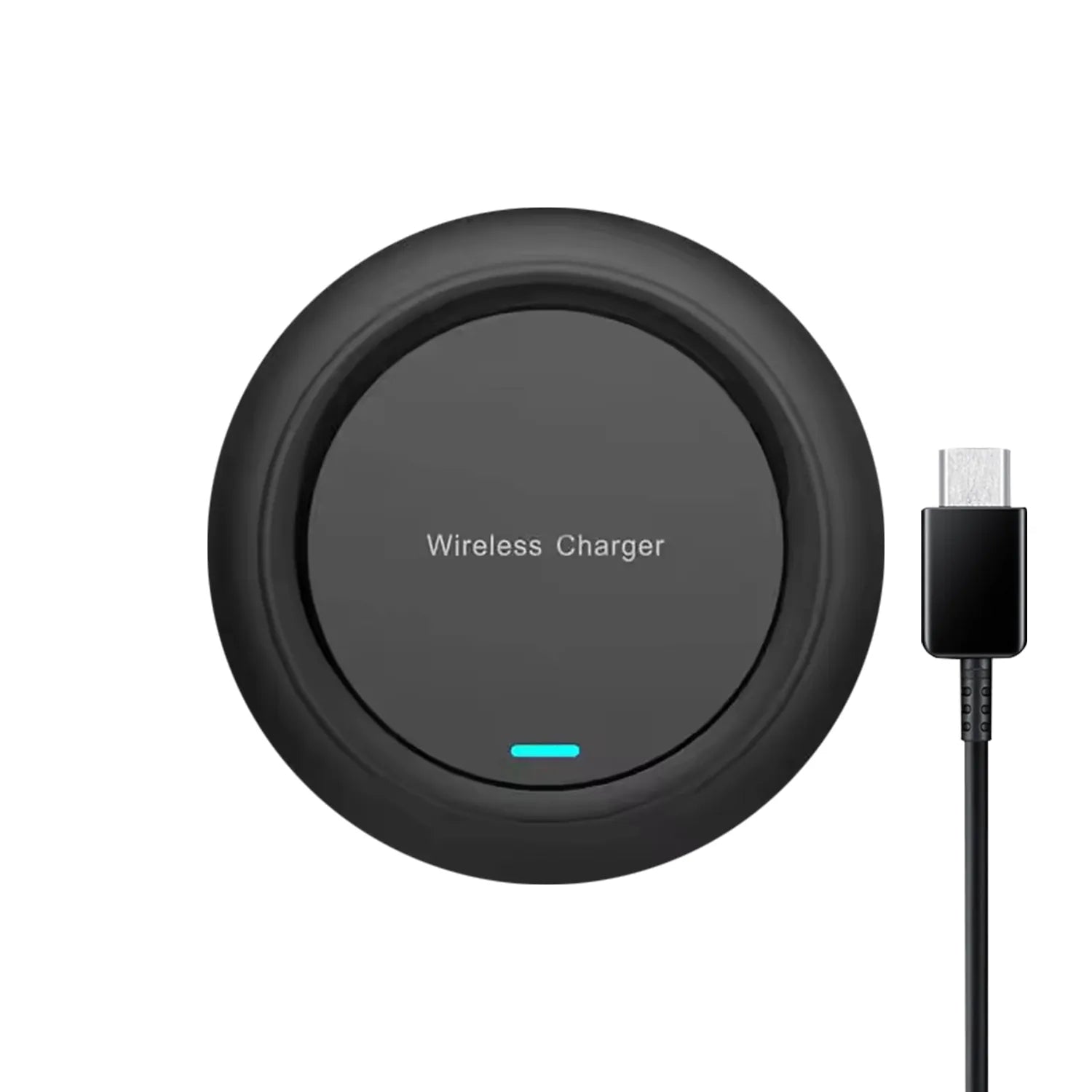 Muvit 15W Magnetic Wireless Charger Pad for iPhone | Fast Qi Charging USB-C Wireless Charging Pad for iOS & Android
