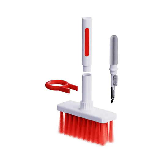 Muvit 5-in-1 Keyboard Cleaning Brush Tool – Multi-Function Cleaner for Laptop, PC, Earbuds & Electronics