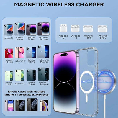 Muvit 15W Magnetic Wireless Charger Cable for iPhone