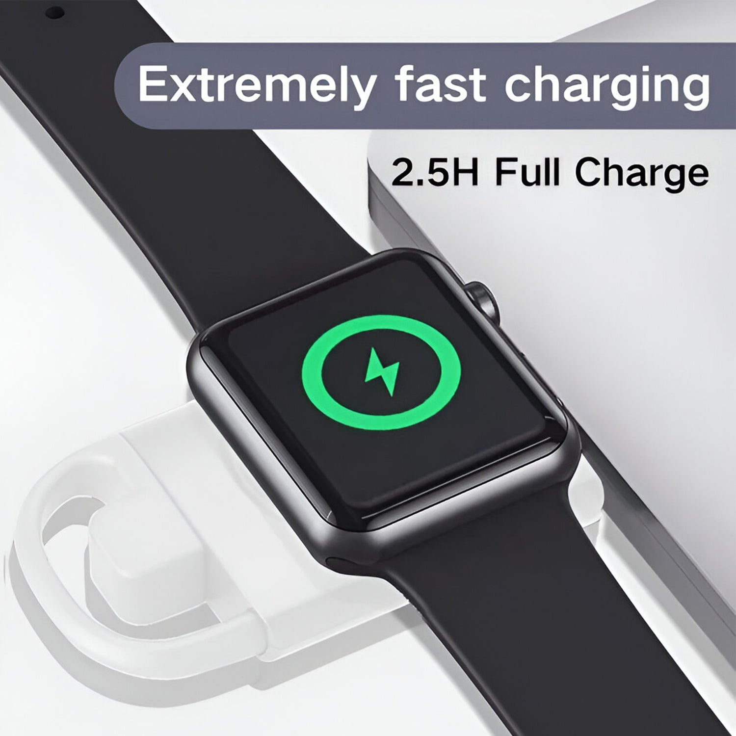 Muvit USB C USB A Magnetic Wireless Portable Charge for Apple Watch