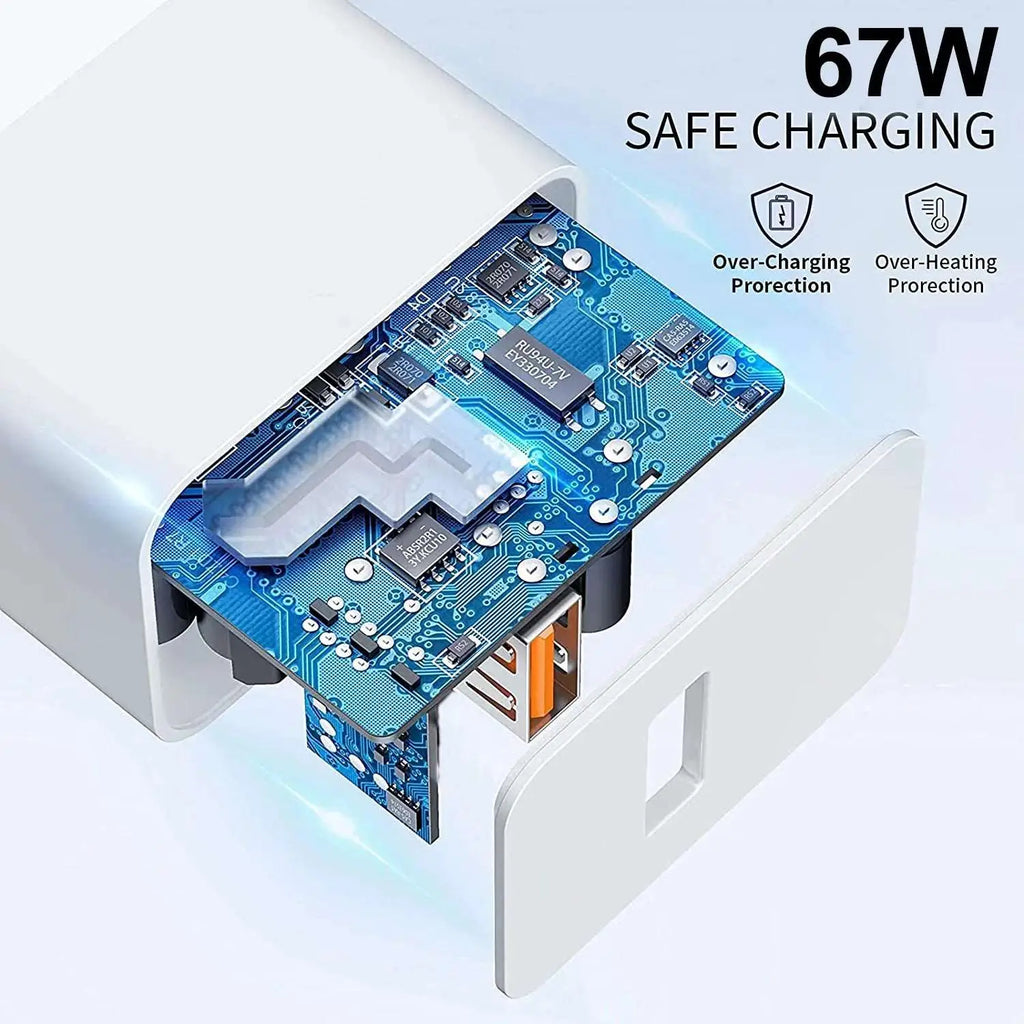 Durable ABS material charger for long lasting use