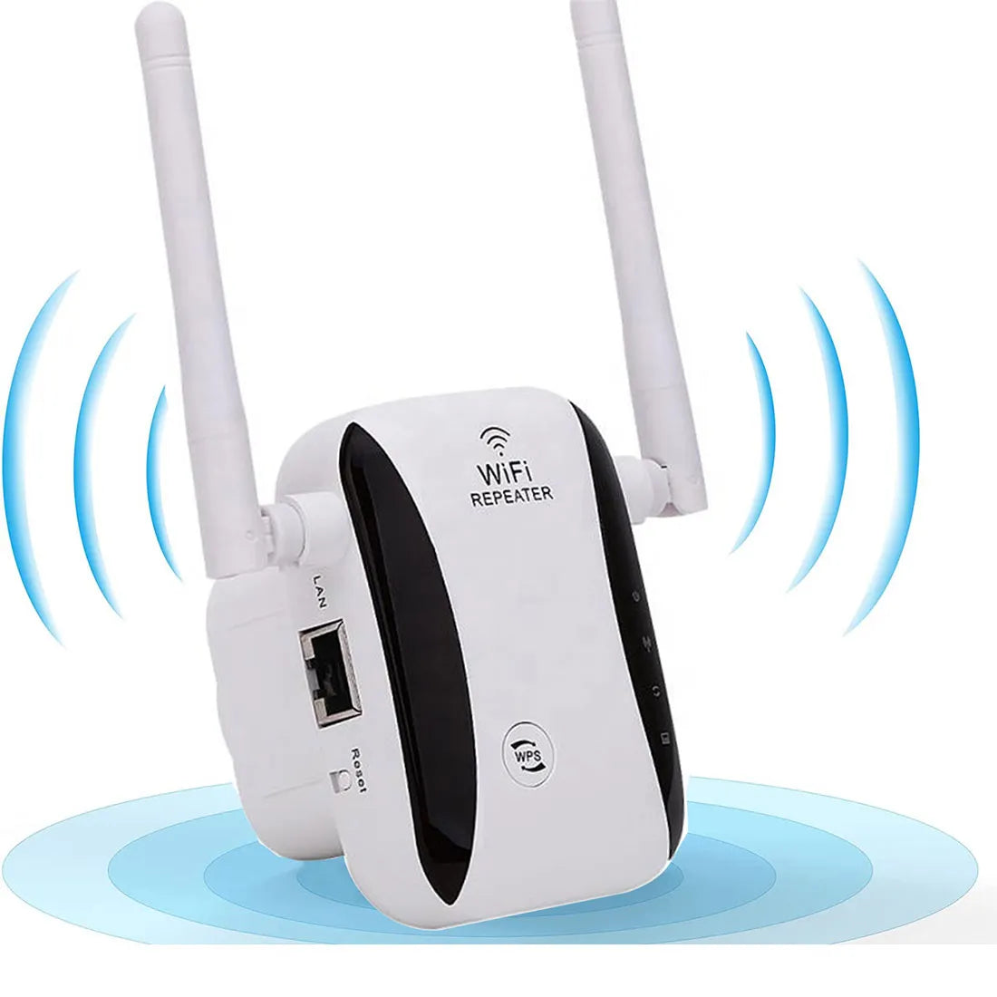 Muvit WiFi Range Extender Dual Antenna Up to 300Mbps