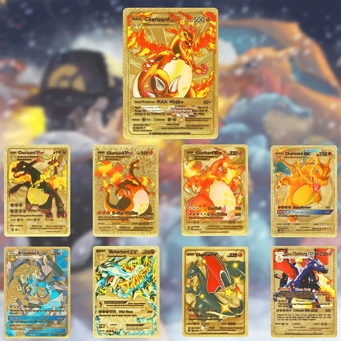 Pokmon Gold Foil Playing Cards (100 Cards) Muvit Pokmon Gold Foil Playing Cards (100 Cards) Muvit