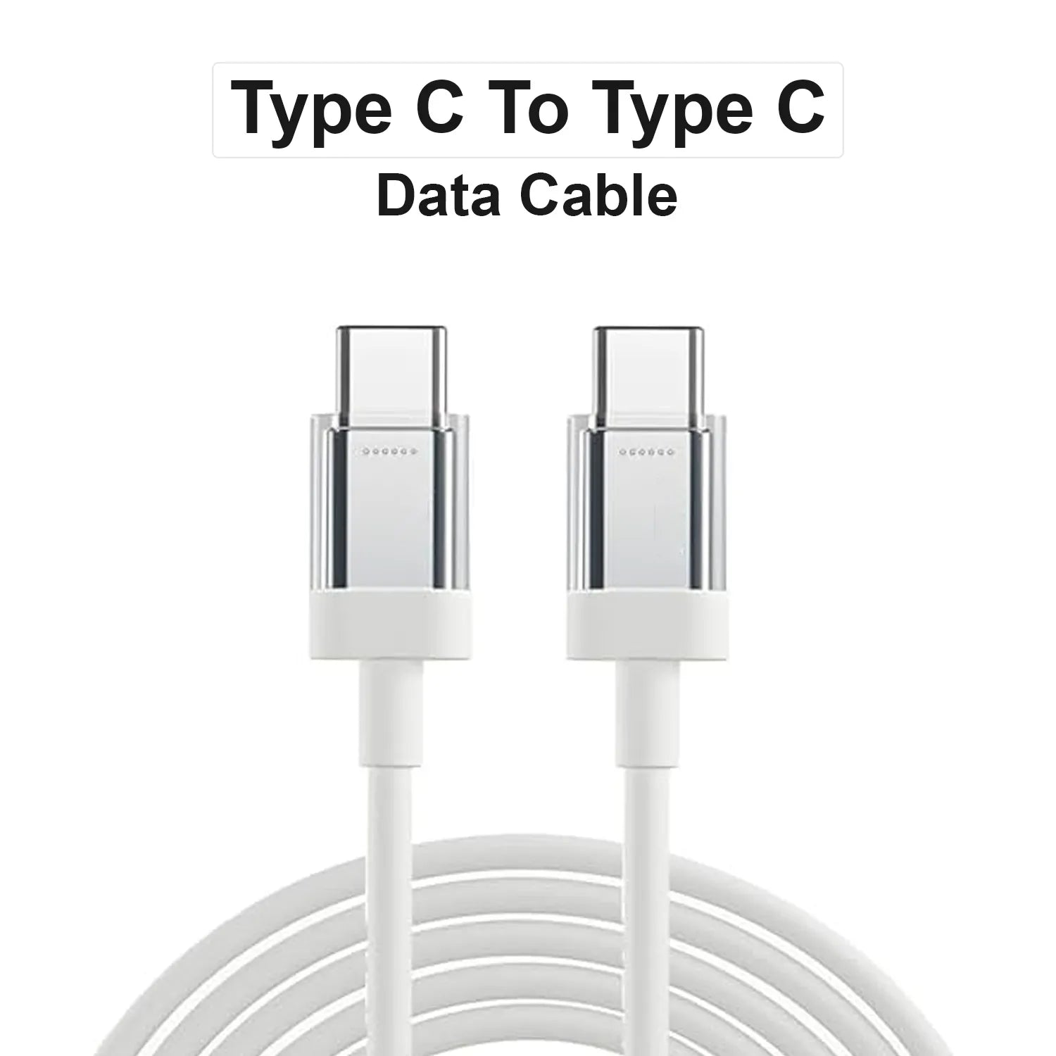 Muvit 45W USB Type-C Fast Charger Adapter with Type-C Cable Compatible with Nothing Phone  | Fast Charging Wall Charger – White