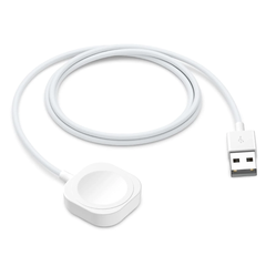 Muvit Magnetic USB Charger Cable for iOS Smartwatch 1m White – Fast Wireless Magnetic Charging Cable