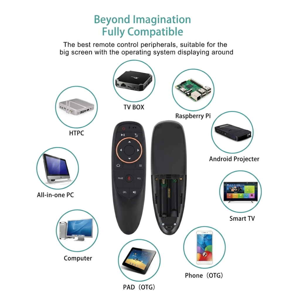 Muvit G10 Voice Air Mouse Remote – Control Everything With Just Your Voice
