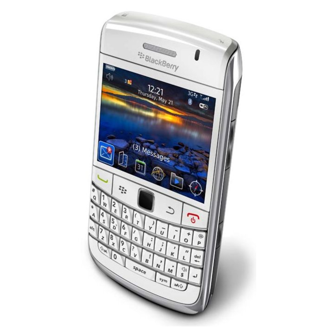 BlackBerry Bold 9700 Smartphone (White) – QWERTY Keyboard, 2MP Camera, GSM Unlocked (Copy)