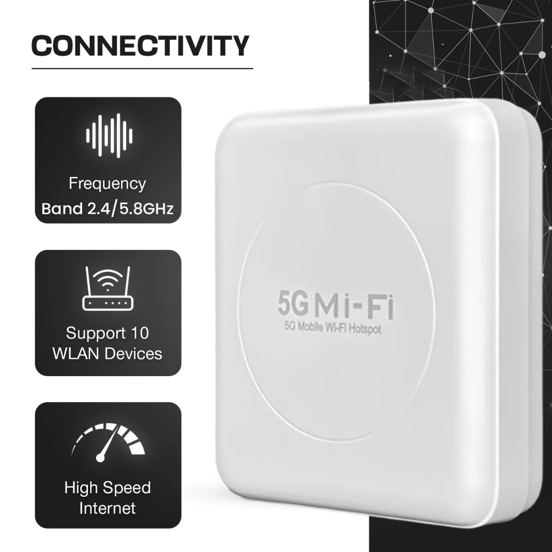 Muvit 5G Portable WiFi Hotspot Dongle MF5605 10000mAh