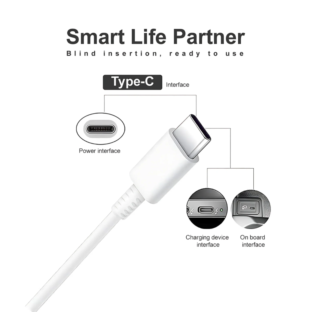 Muvit Type C to C Fast Charging Cable 60W 3.3FT USB-C PD