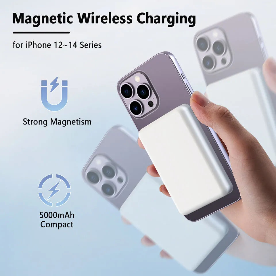 Muvit 10000mAh Magnetic Wireless Power Bank for Apple
