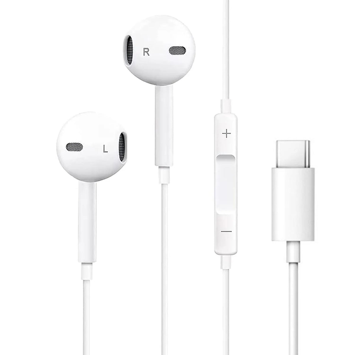 Muvit Type C Wired Earphones with Mic for Android