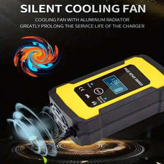 Muvit 12v Fully Automatic Car Battery Charger for Car, Bike