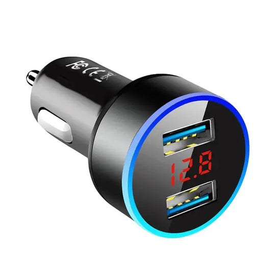 Sleek and compact, Muvit Car Charger fits easily into your car's outlet, perfect for minimalists.